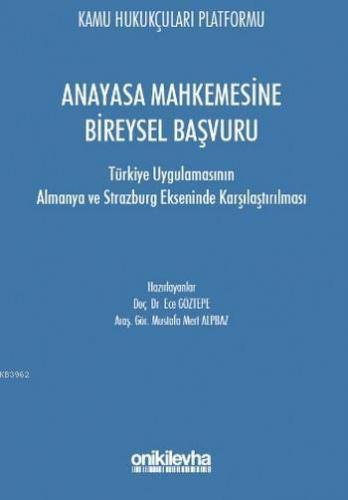 Anayasa Mahkemesine Bireysel Başvuru