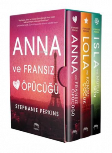 Anna-Lola-Isla Kutu Seti (3 Kitap Takım)