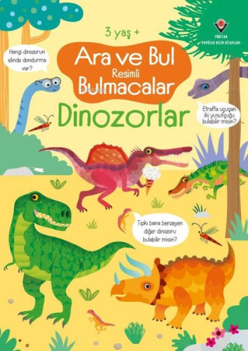 Ara ve Bul Resimli Bulmacalar - Dinozorlar