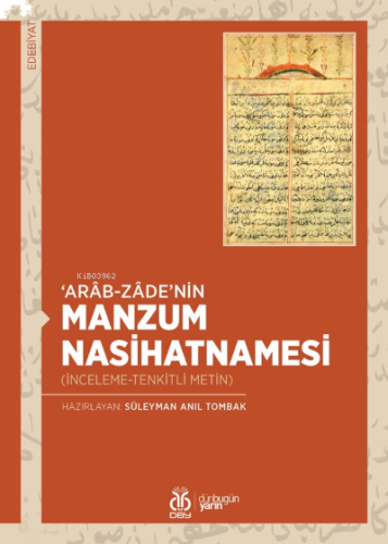 Arab-zade'nin Manzum Nasihatnamesi