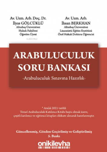 Arabuluculuk Soru Bankası