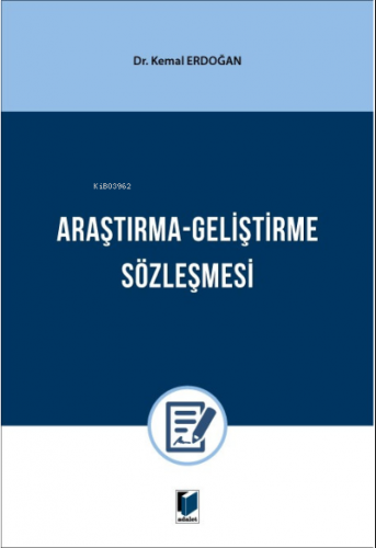 Araştırma - Geliştirme Sözleşmesi