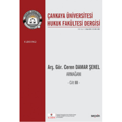 Arş. Gör. Ceren Damar Şenel Armağanı – 3