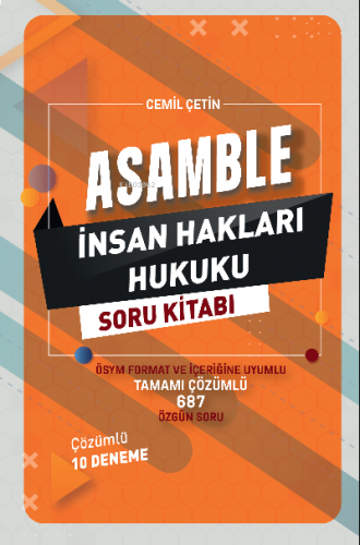 Asamble İnsan Hakları Hukuku Soru Kitabı