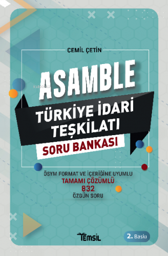 Asamble Türkiye İdari Teşkilatı;Çözümlü Soru Bankası