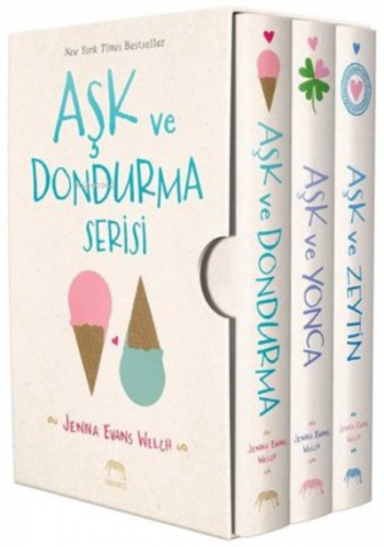 Aşk ve Dondurma Serisi Kutulu Set (3 Kitap Takım)