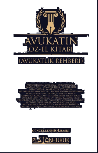 Avukatın Öz‐El Kitabı (Avukatlık Rehberi)