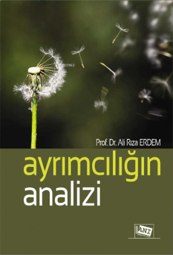 Ayrımcılığın Anali̇zi̇