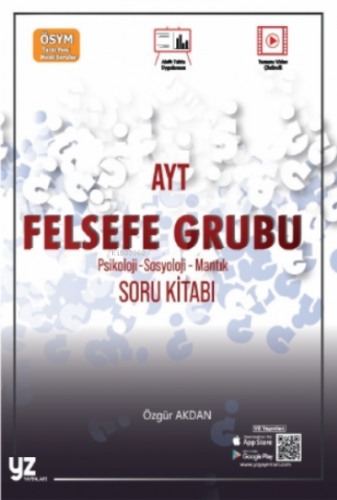 AYT Felsefe Grubu Psikoloji-Sosyoloji-Mantık Soru Kitabı