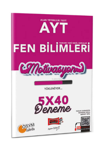 AYT Fen Bilimleri 5x40 Deneme