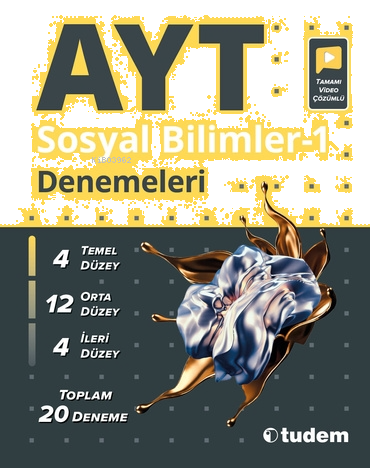 Ayt Sosyal Bilimler-1 Denemeleri (20 Li)