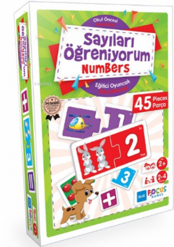 Blue Focus Sayıları Öğreniyorum - Numbers