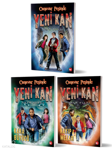 Canavar Peşinde Yeni Kan Serisi Seti - (3 Kitap)