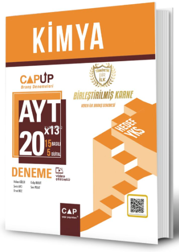 Çap Yayınları AYT Kimya 20 X 13 Up Deneme