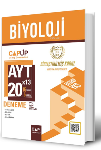 Çap Yks Ayt Up Deneme Biyoloji (15+5) - 2023