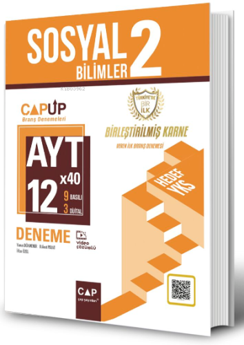 Çap Yks Ayt Up Deneme Sos. Bilmler 2 (9+3) - 2023