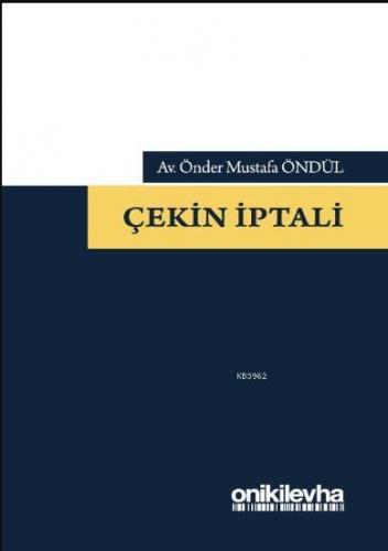 Çekin İptali