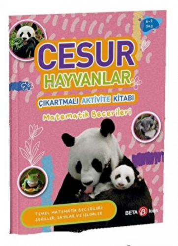 Cesur Hayvanlar - Çıkartmalı Aktivite Kitabı