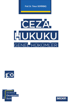 Ceza Hukuku Genel Hükümler