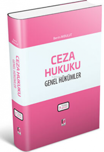 Ceza Hukuku Genel Hükümler