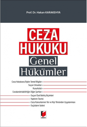 Ceza Hukuku Genel Hükümler