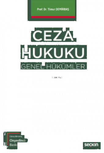 Ceza Hukuku Genel Hükümler