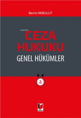 Ceza Hukuku Genel Hükümler