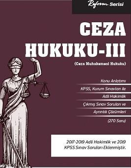 Ceza Hukuku - III (Ceza Muhakemesi Hukuku)