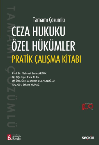 Ceza Hukuku Özel Hükümler Pratik Çalışma Kitabı