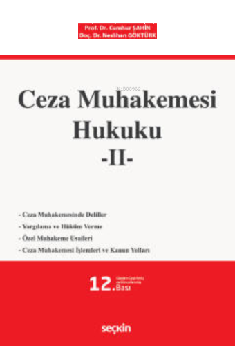 Ceza Muhakemesi Hukuku – 2