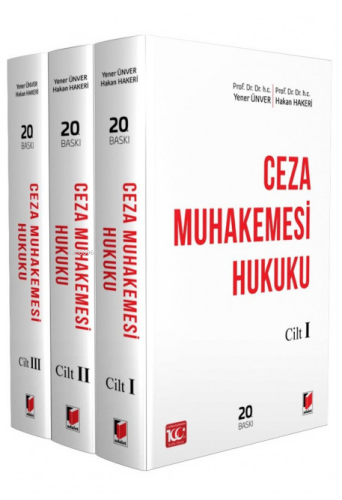 Ceza Muhakemesi Hukuku (3 Cilt)