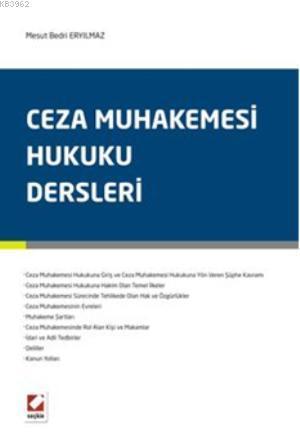 Ceza Muhakemesi Hukuku Dersleri