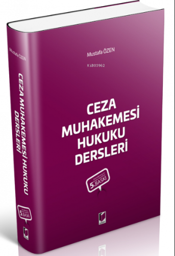 Ceza Muhakemesi Hukuku Dersleri