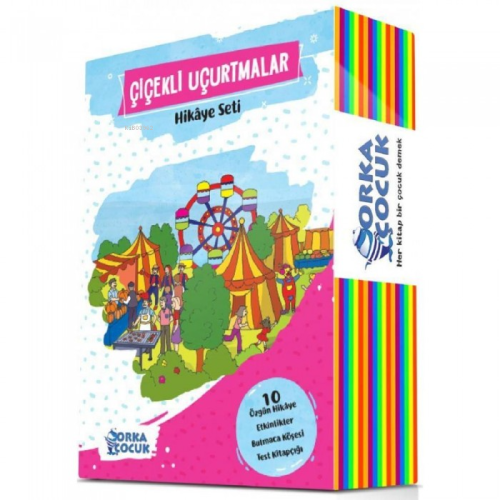 Çiçekli Uçurtmalar Hikâye Seti (10 Kitap)