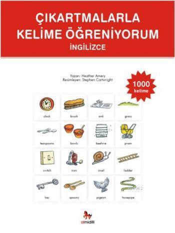 Çıkartmalarla Kelime Öğreniyorum İngilizce-1000 Kelime