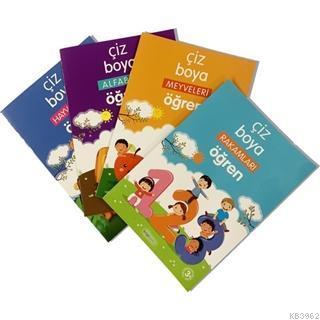 Çocuk Boyama Kitabı (4 Kitap Takım)