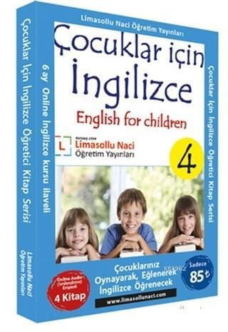 Çocuklar için İngilizce Kitap Serisi (4 Kitap Takım)