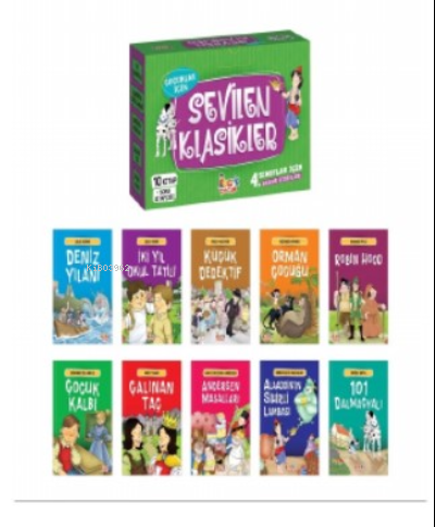 Çocuklar İçin Sevilen Klasikler ;(10 Kitap+Soru Kitapçılığı)