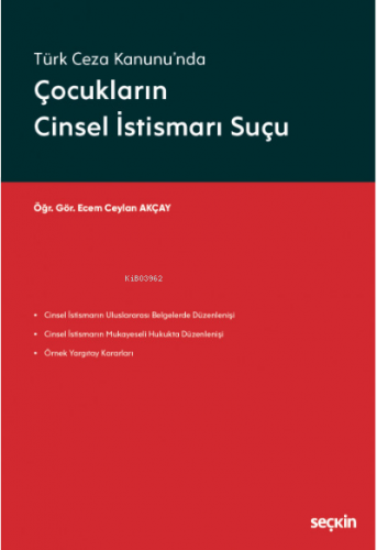 Çocukların Cinsel İstismarı Suçu