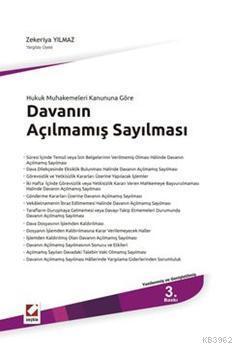 Davanın Açılmamış Sayılması