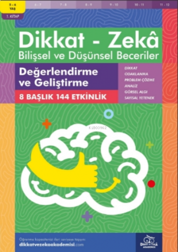 Değerlendirme ve Geliştirme ( 5 - 6 Yaş 1 Kitap, 144 Etkinlik )