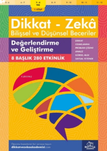 Değerlendirme ve Geliştirme ( 7 - 8 Yaş 1 Kitap, 144 Etkinlik )