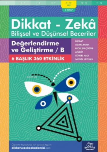 Değerlendirme ve Geliştirme - B ( 9 - 10 Yaş 2 Kitap - 360 Etkinlik )