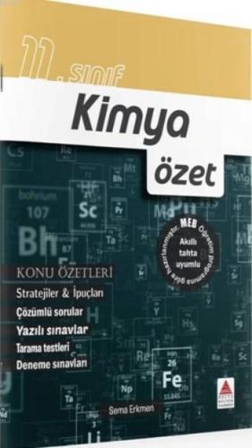 Delta Kültür Yayınları 11. Sınıf Kimya Özet Delta Kültür