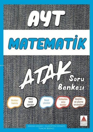 Delta Kültür Yayınları AYT Matematik Atak Soru Bankası Delta Kültür