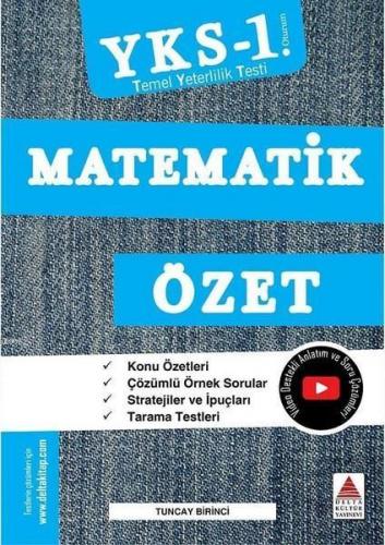 Delta Kültür Yayınları TYT Matematik Özet Delta Kültür