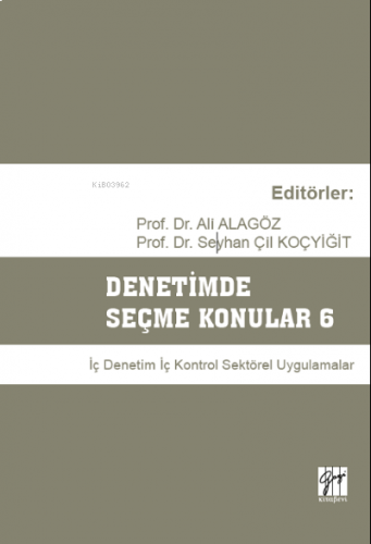 Denetimde Seçme Konular 6 ;İç Denetim Kontrol Sektörel Uygulamalar