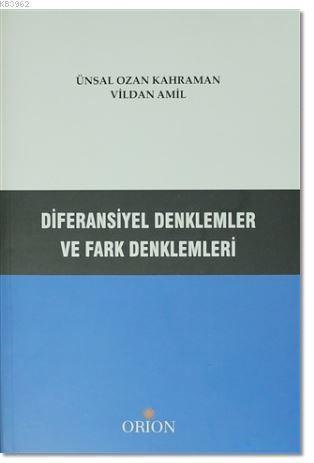 Diferansiyel Denklemler ve Fark Denklemleri