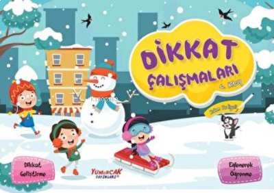 Dikkat Çalışmaları 4. Kitap (Kalem Hediyeli)