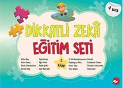 Dikkatli Zeka Eğitim Seti 2. Kitap (4 Yaş)